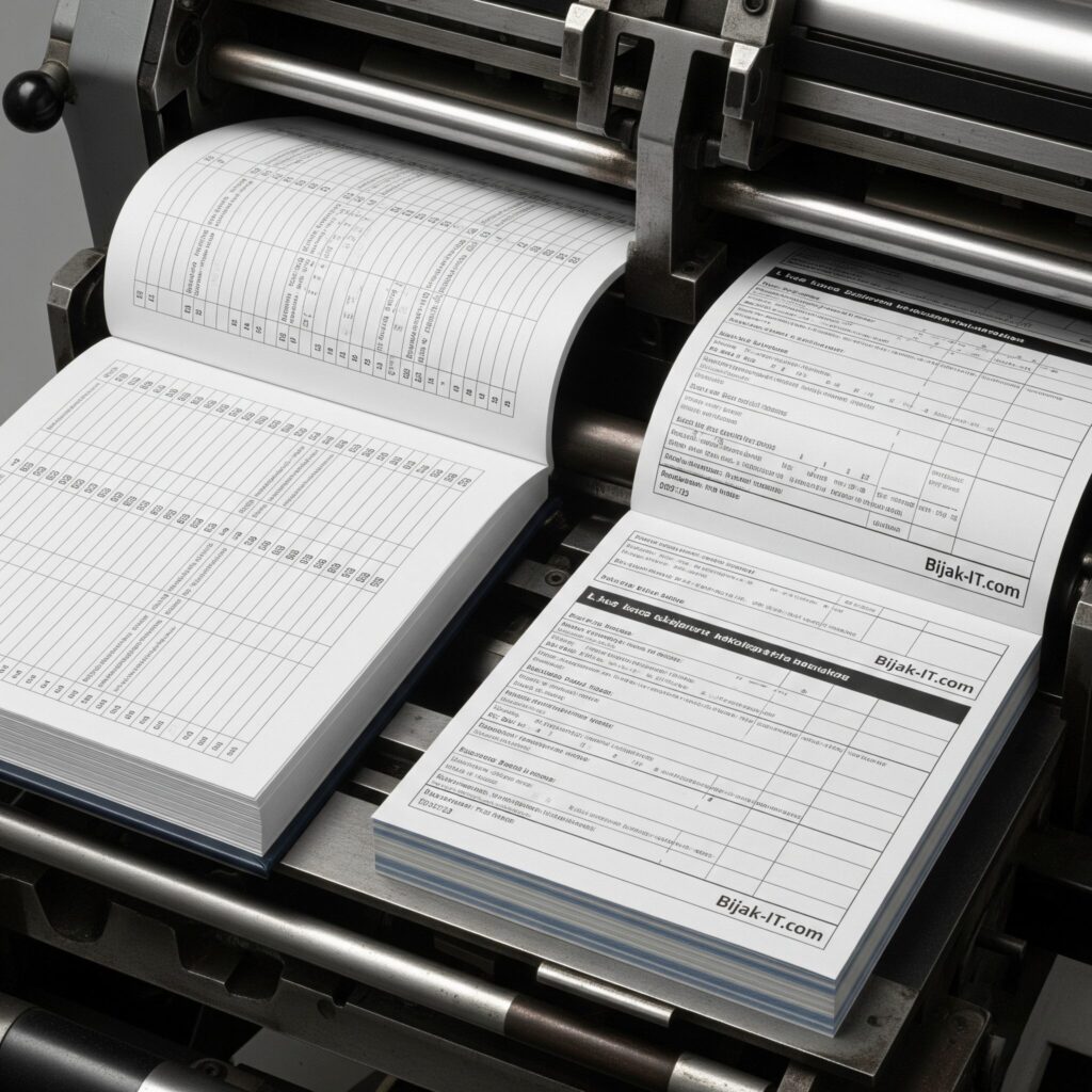 BIJAKIT - Print Machine 12 - billbook
