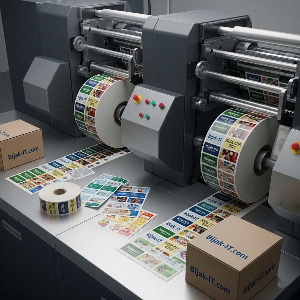 BIJAKIT - Print Machine 18 - sticker