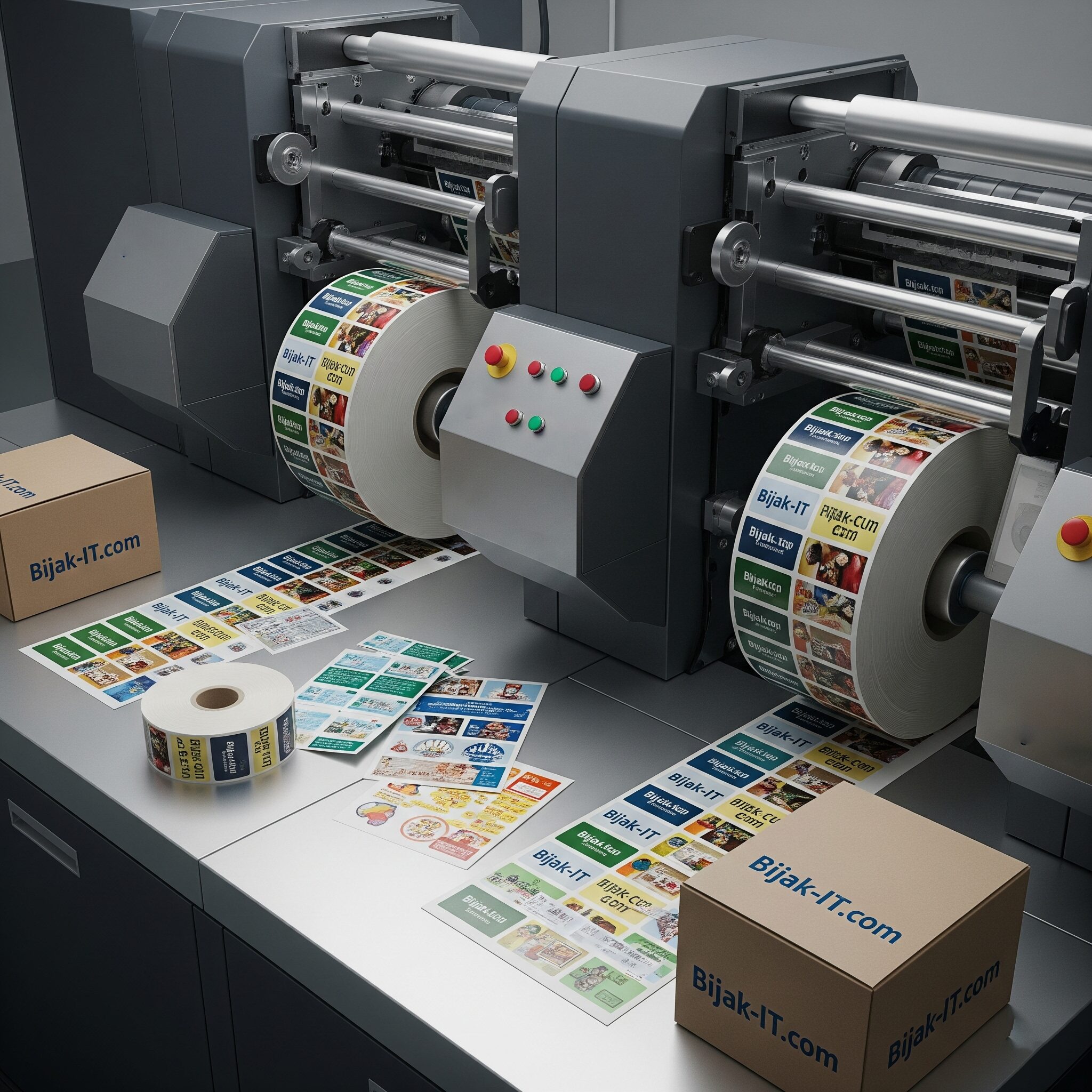 BIJAKIT - Print Machine 18 - sticker BIJAKIT - Print Machine 18 - sticker